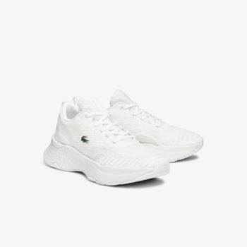 Lacoste Court-Drive Fly Textile Sneakers Dámské - Tenisky Bílé | CZ-J0pcLz